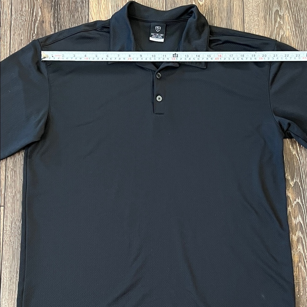 Nike Sphere Dry Golf Men's XL Black Long Sleeve Polo Shirt - Picture 11 of 14